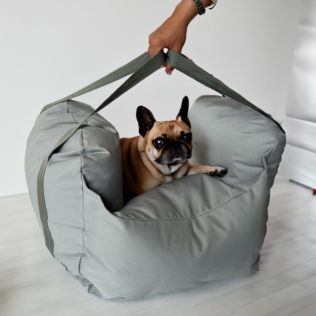 Asiento y Maleta de Auto para Mascotas®