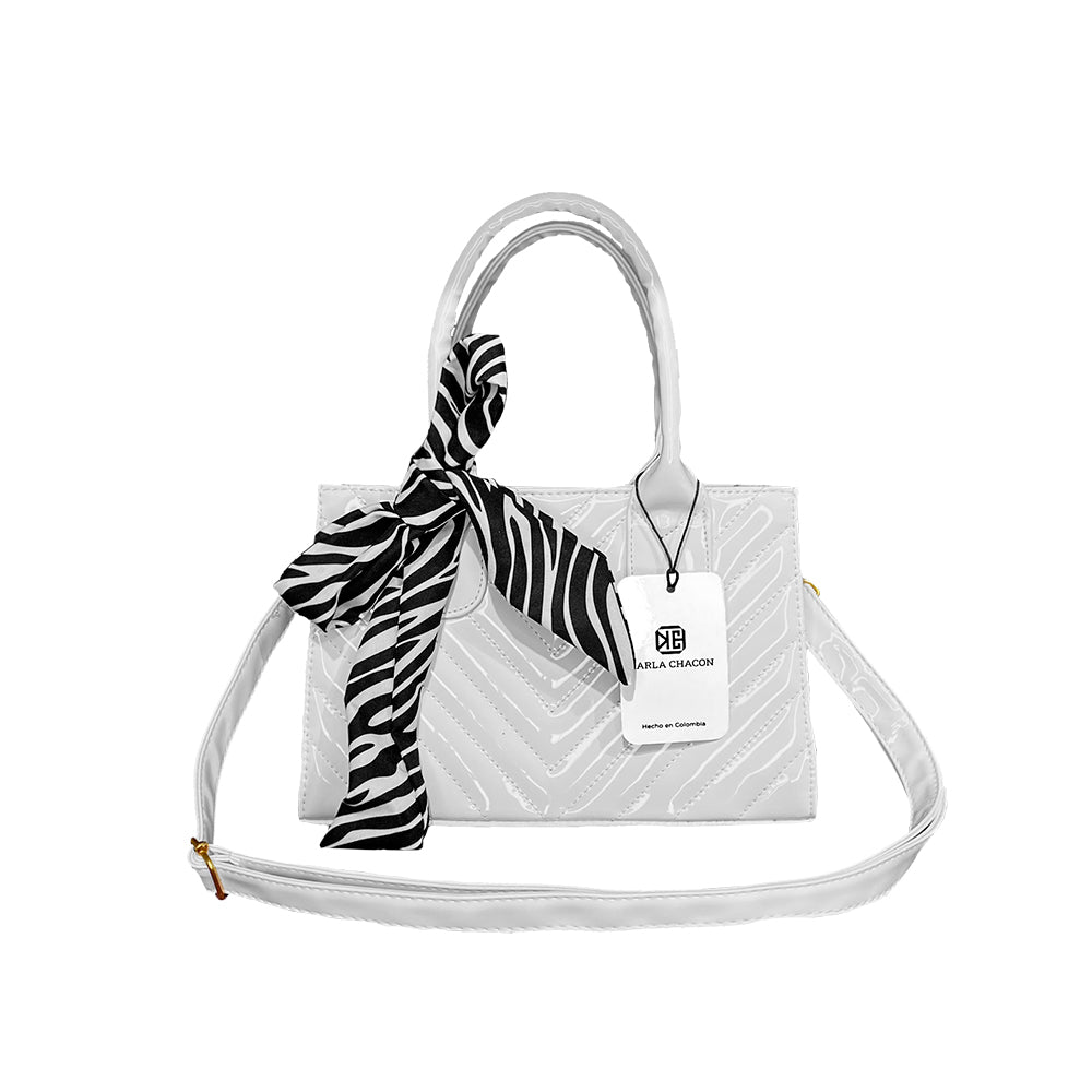 Bolso Dama Karla Chacon Issa Blanco